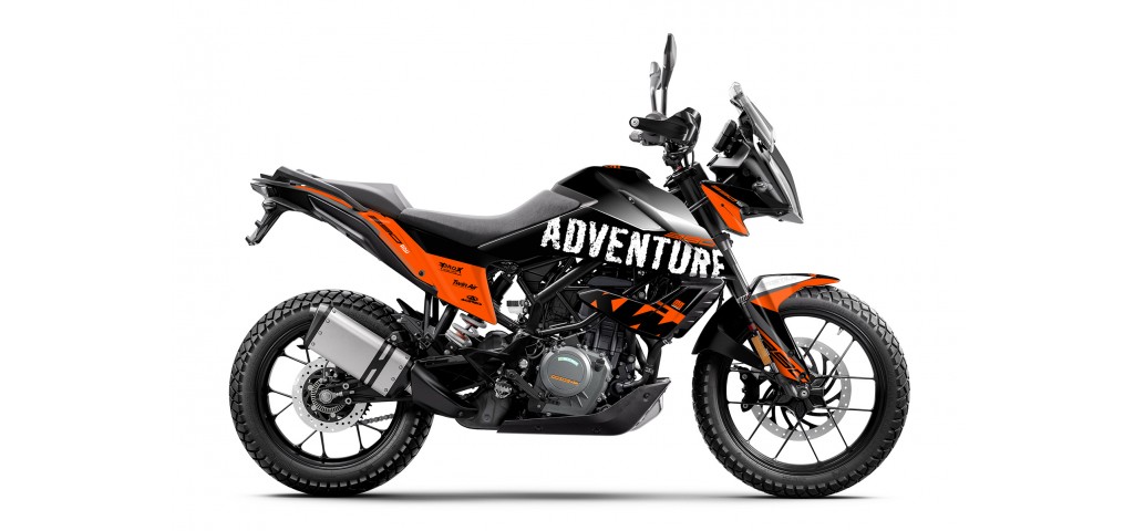 KTM 250 - 390 ADV GRAPHIC SET / DECAL KIT