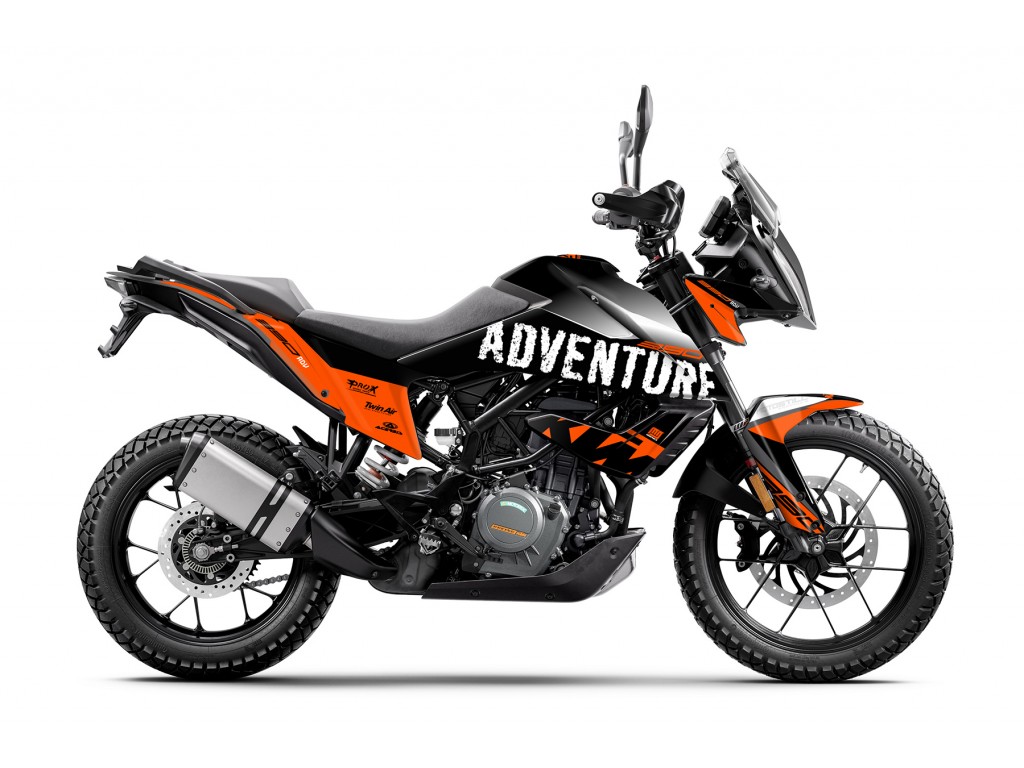 KTM 250 - 390 ADV GRAPHIC - STICKER SET - DECAL KIT 