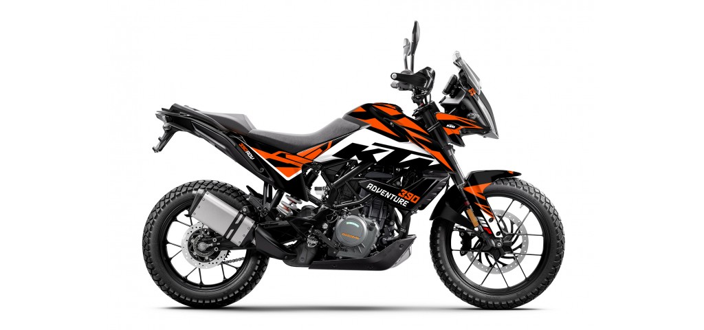 KTM 250 - 390 ADV GRAPHIC SET / DECAL KIT