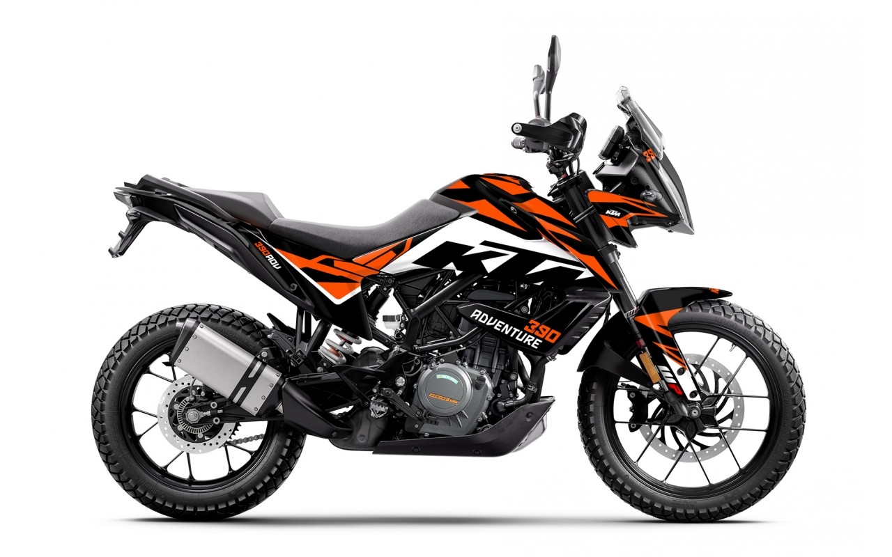KTM 250 - 390 ADV GRAPHIC - STICKER SET - DECAL KIT 