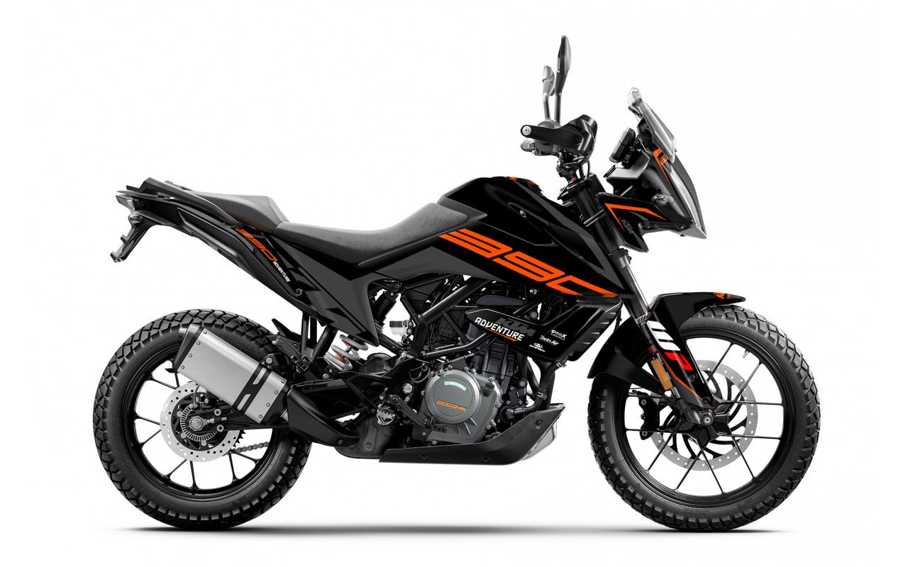 KTM 250 - 390 ADV GRAPHIC - STICKER SET - DECAL KIT 