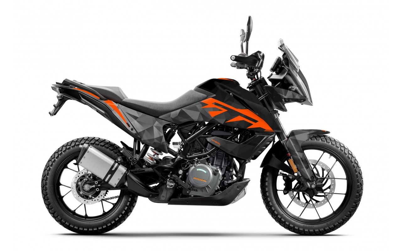 KTM 250 - 390 ADV GRAPHIC - STICKER SET - DECAL KIT 