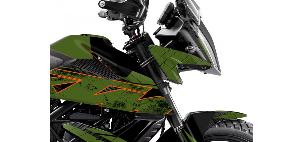 KTM 250 - 390 ADV GRAPHIC SET / DECAL KIT