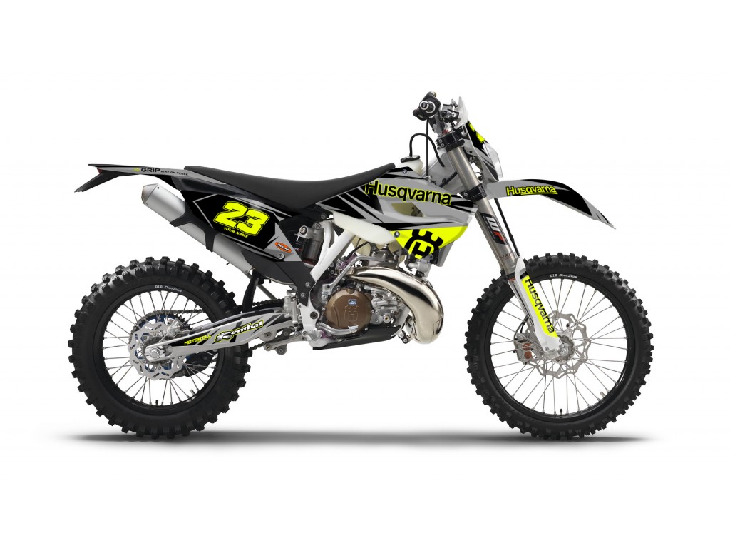 HUSQVARNA TC - FC - TE - FE - FS GRAPHIC STICKER SET - DECAL KIT