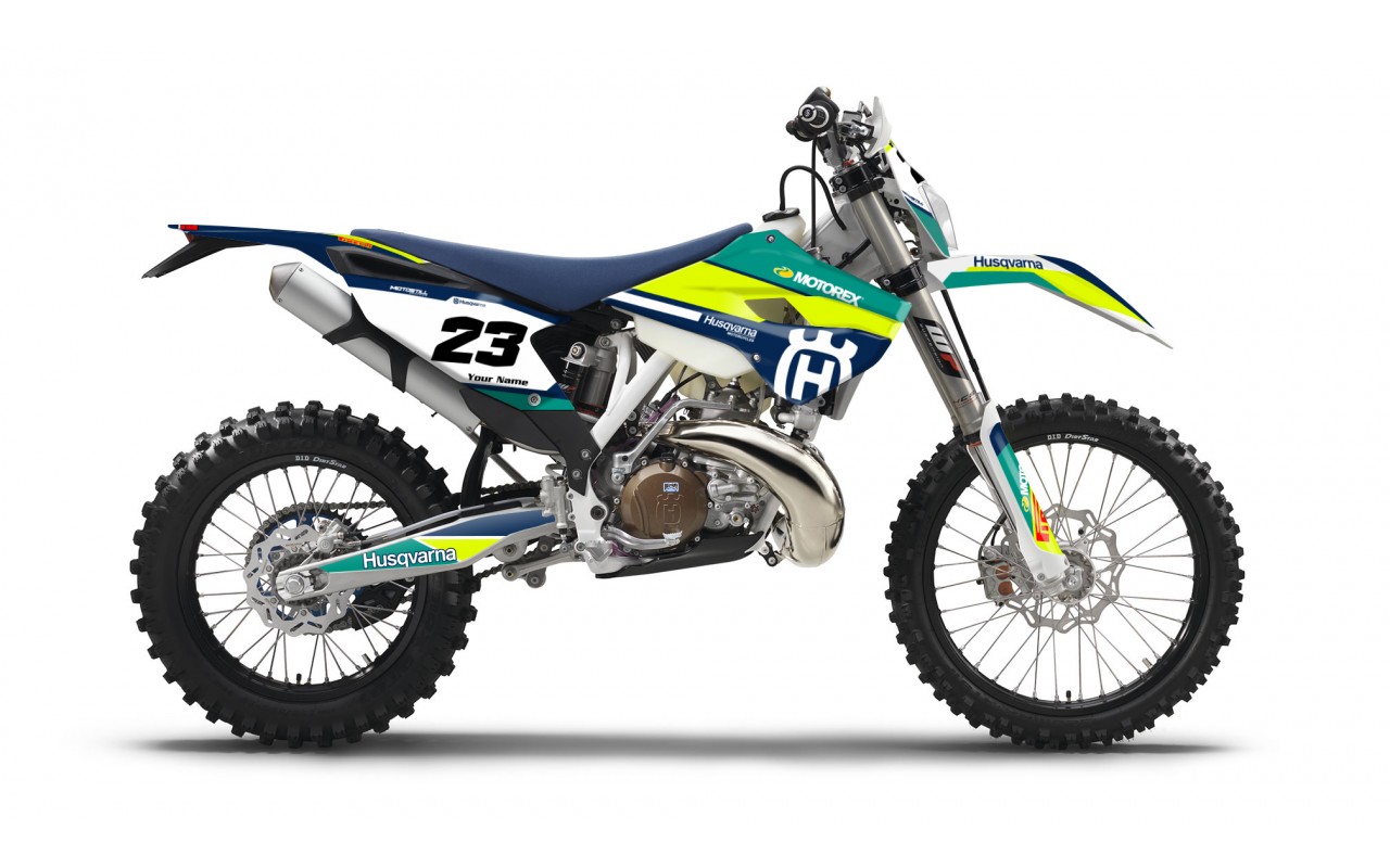 HUSQVARNA TC - FC - TE - FE - FS GRAPHIC STICKER SET - DECAL KIT
