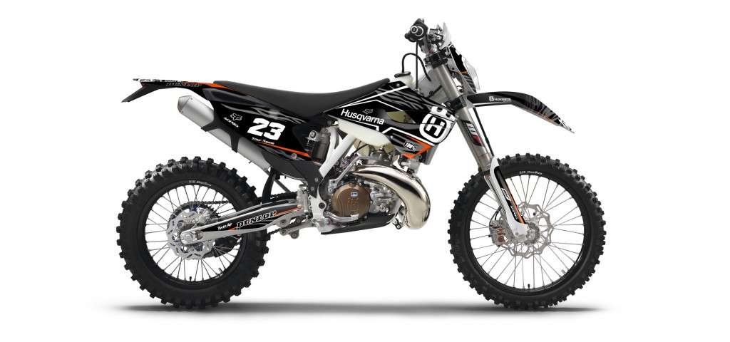 HUSQVARNA TC - FC - TE - FE - FS GRAPHIC STICKER SET - DECAL KIT