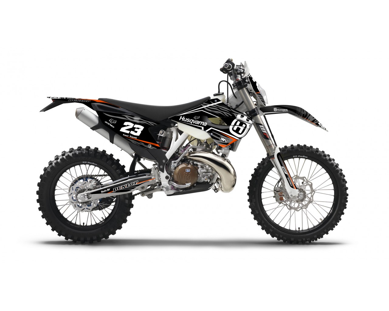HUSQVARNA TC - FC - TE - FE - FS GRAPHIC STICKER SET - DECAL KIT