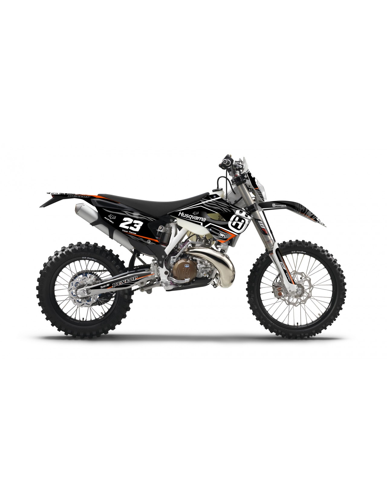 HUSQVARNA FE - TE 2015 - 2016 / FC - TC 2014 - 2015 GRAPHIC STICKER SET - DECAL KIT