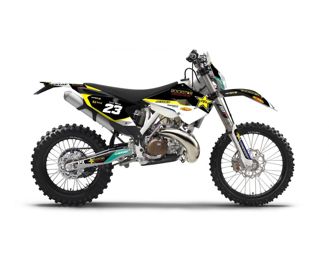 HUSQVARNA TC - FC - TE - FE - FS GRAPHIC STICKER SET - DECAL KIT