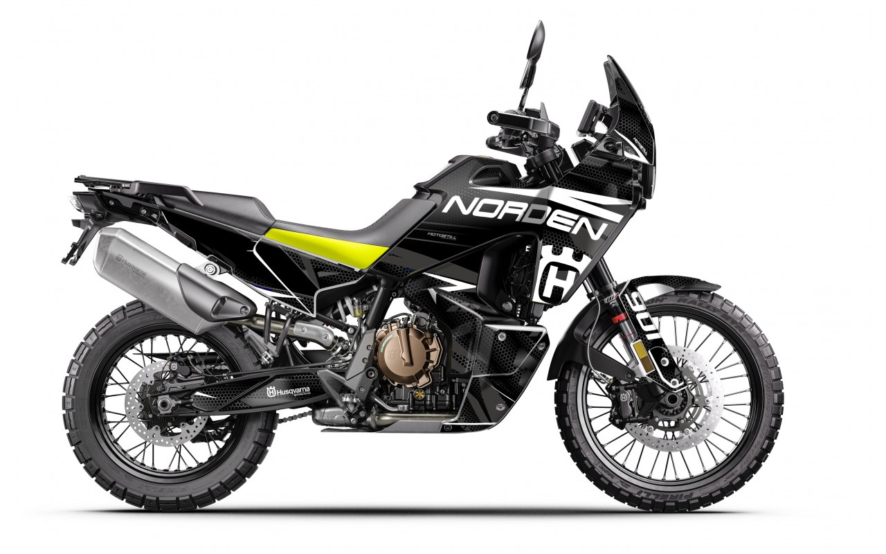 HUSQVARNA NORDEN 901 GRAPHIC STICKER SET - DECAL KIT