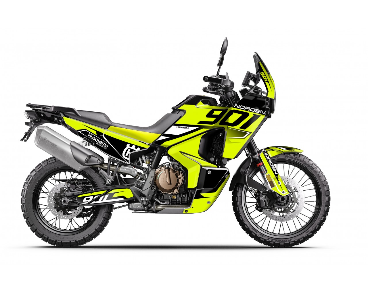 HUSQVARNA NORDEN 901 GRAPHIC STICKER SET - DECAL KIT