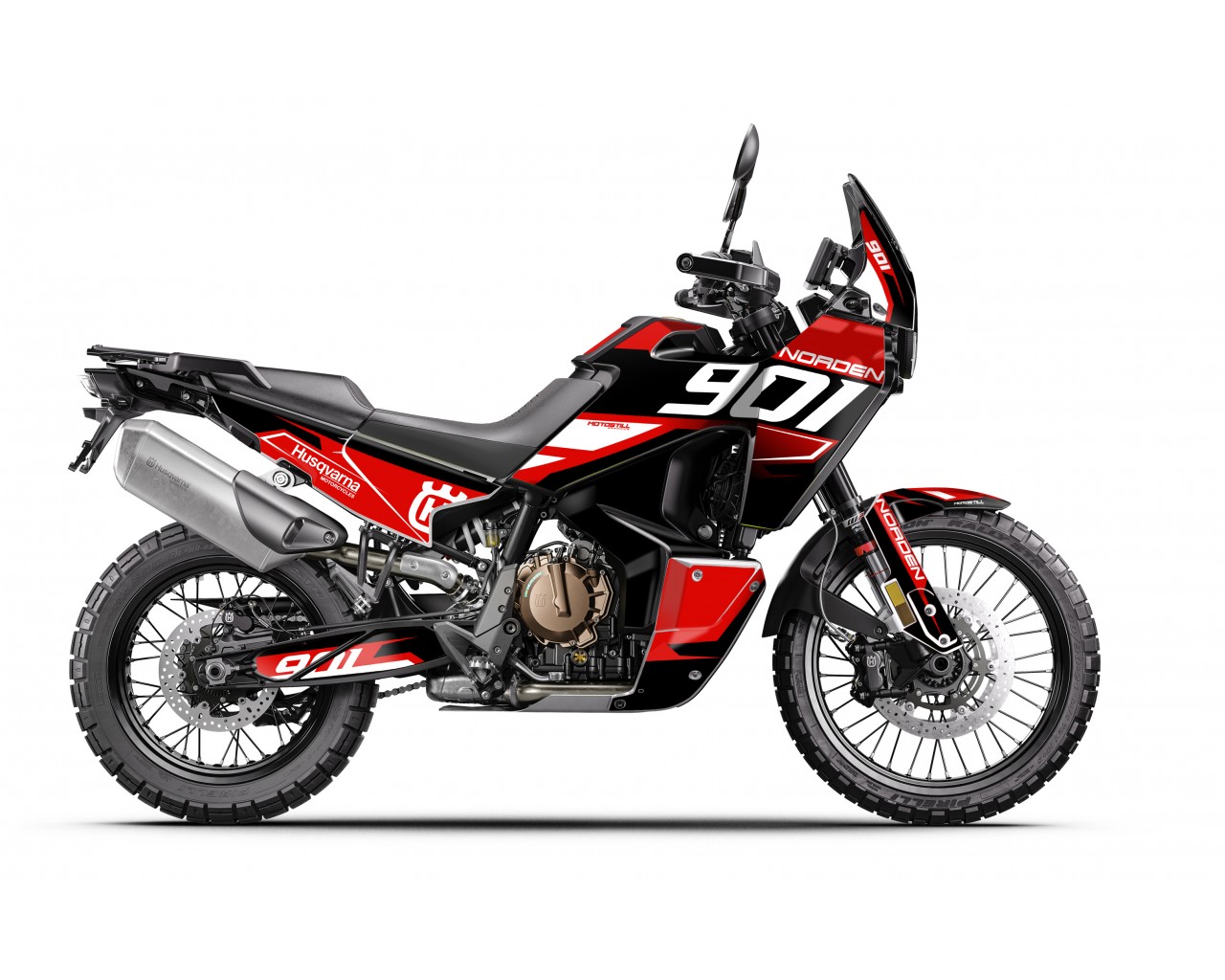 HUSQVARNA NORDEN 901 GRAPHIC STICKER SET - DECAL KIT