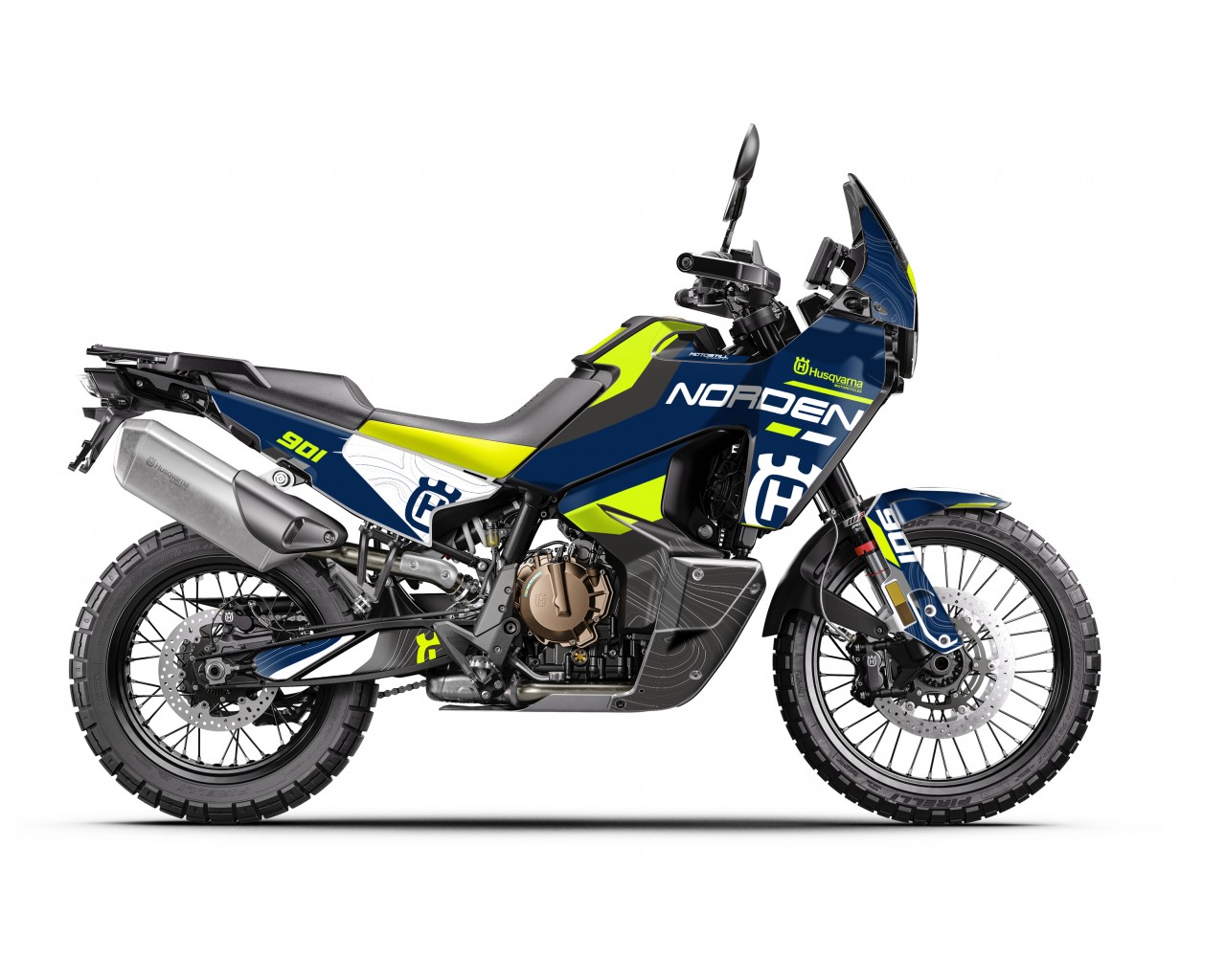 HUSQVARNA NORDEN 901 GRAPHIC STICKER SET - DECAL KIT
