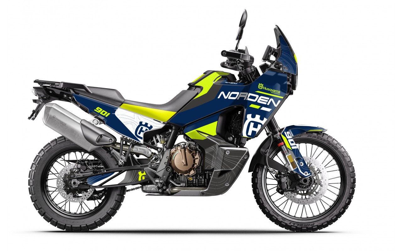 HUSQVARNA NORDEN 901 GRAPHIC STICKER SET - DECAL KIT
