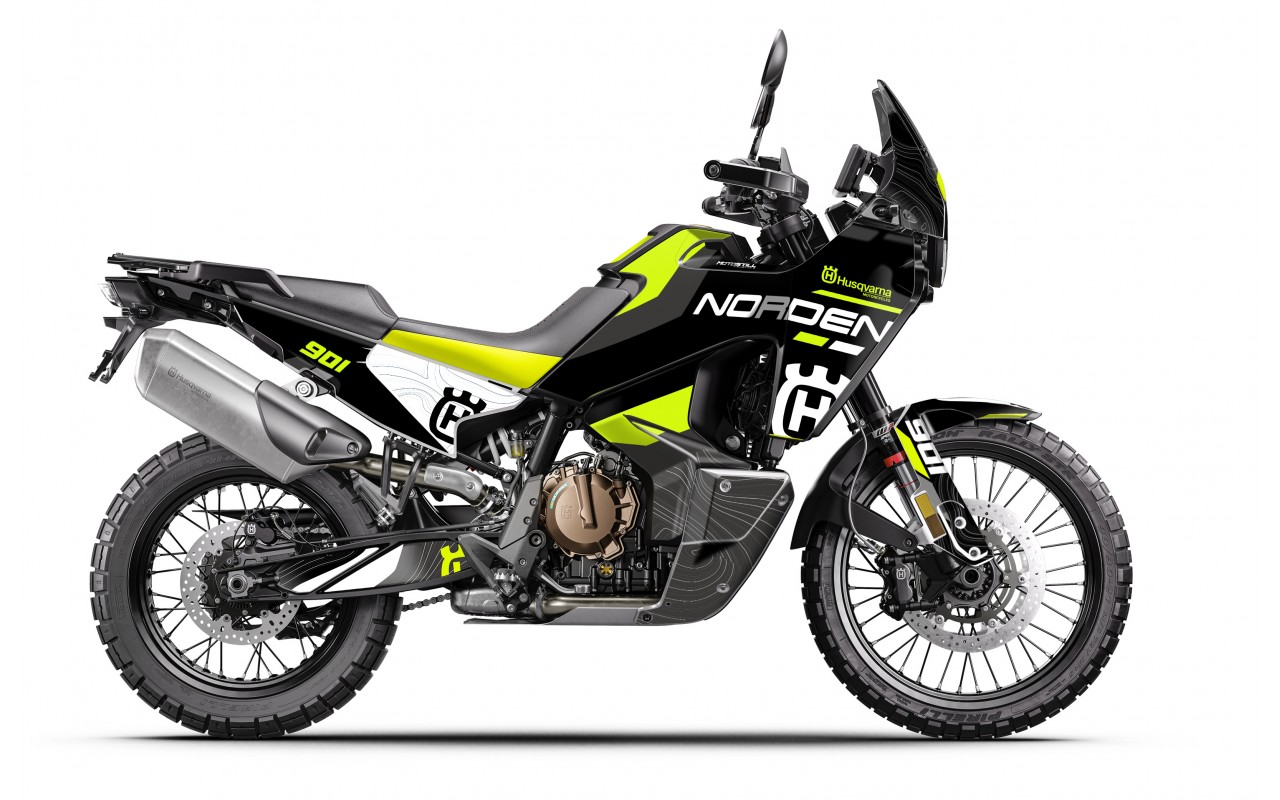 HUSQVARNA NORDEN 901 GRAPHIC STICKER SET - DECAL KIT