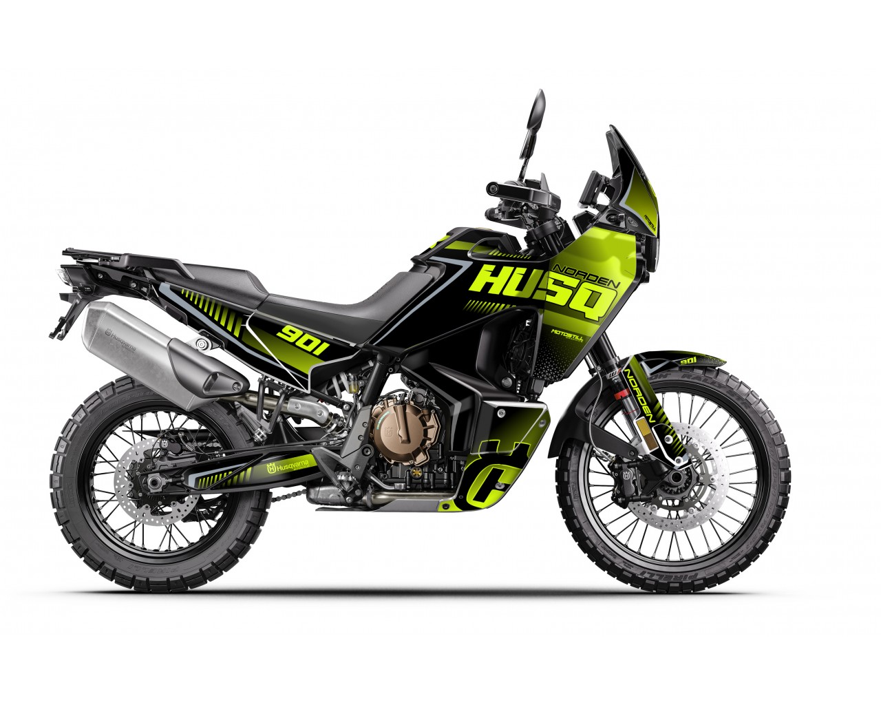 HUSQVARNA NORDEN 901 GRAPHIC STICKER SET - DECAL KIT