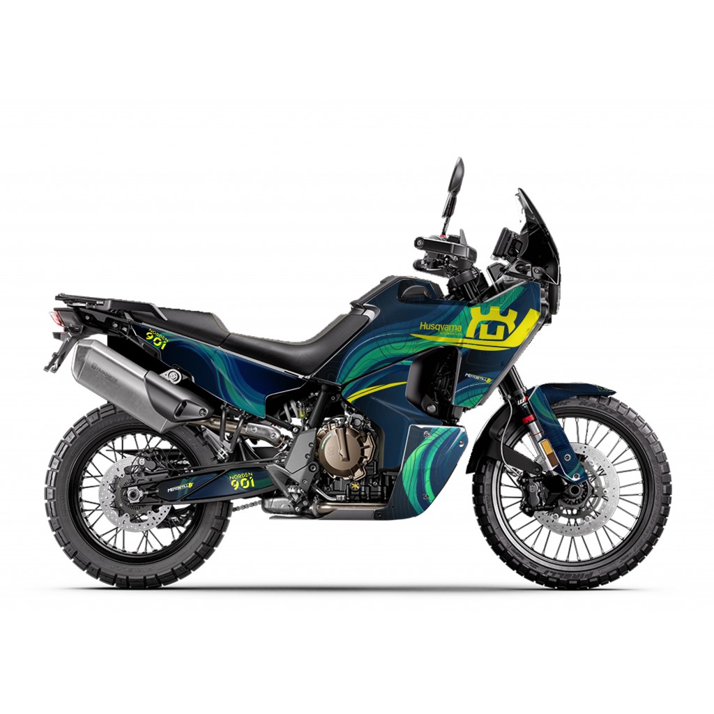 HUSQVARNA NORDEN 901 GRAPHIC STICKER SET - DECAL KIT