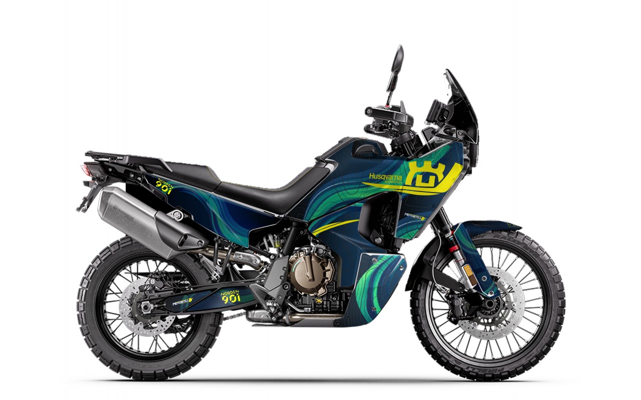 HUSQVARNA NORDEN 901 GRAPHIC STICKER SET - DECAL KIT