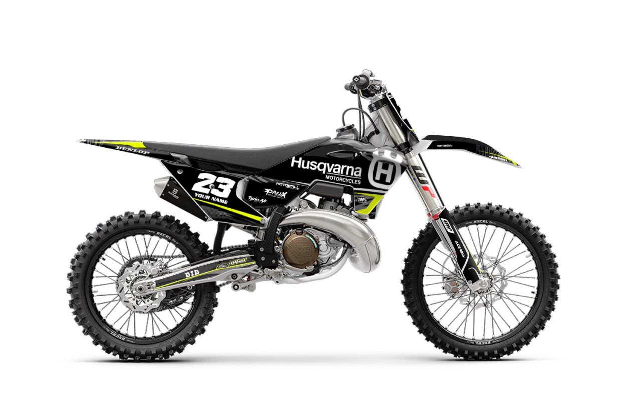 HUSQVARNA TC - FC - TE - FE - FS GRAPHIC STICKER SET - DECAL KIT