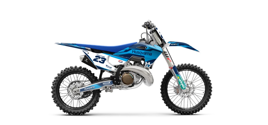 HUSQVARNA TC - FC - TE - FE - FS GRAPHIC STICKER SET - DECAL KIT