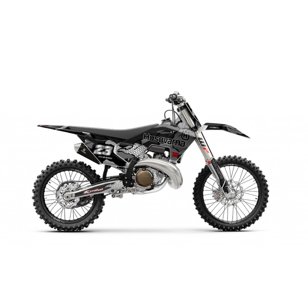 HUSQVARNA TC - FC - TE - FE - FS GRAPHIC STICKER SET - DECAL KIT