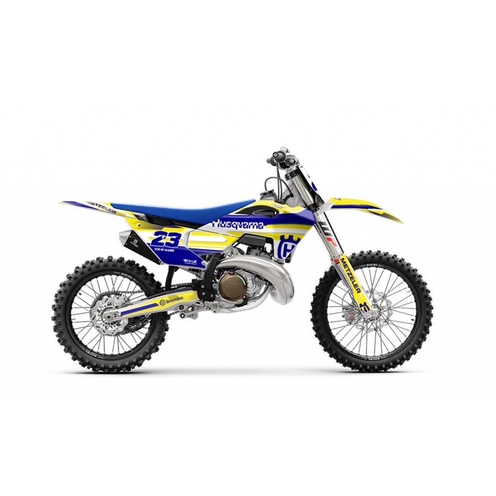 HUSQVARNA TC - FC - TE - FE - FS GRAPHIC STICKER SET - DECAL KIT