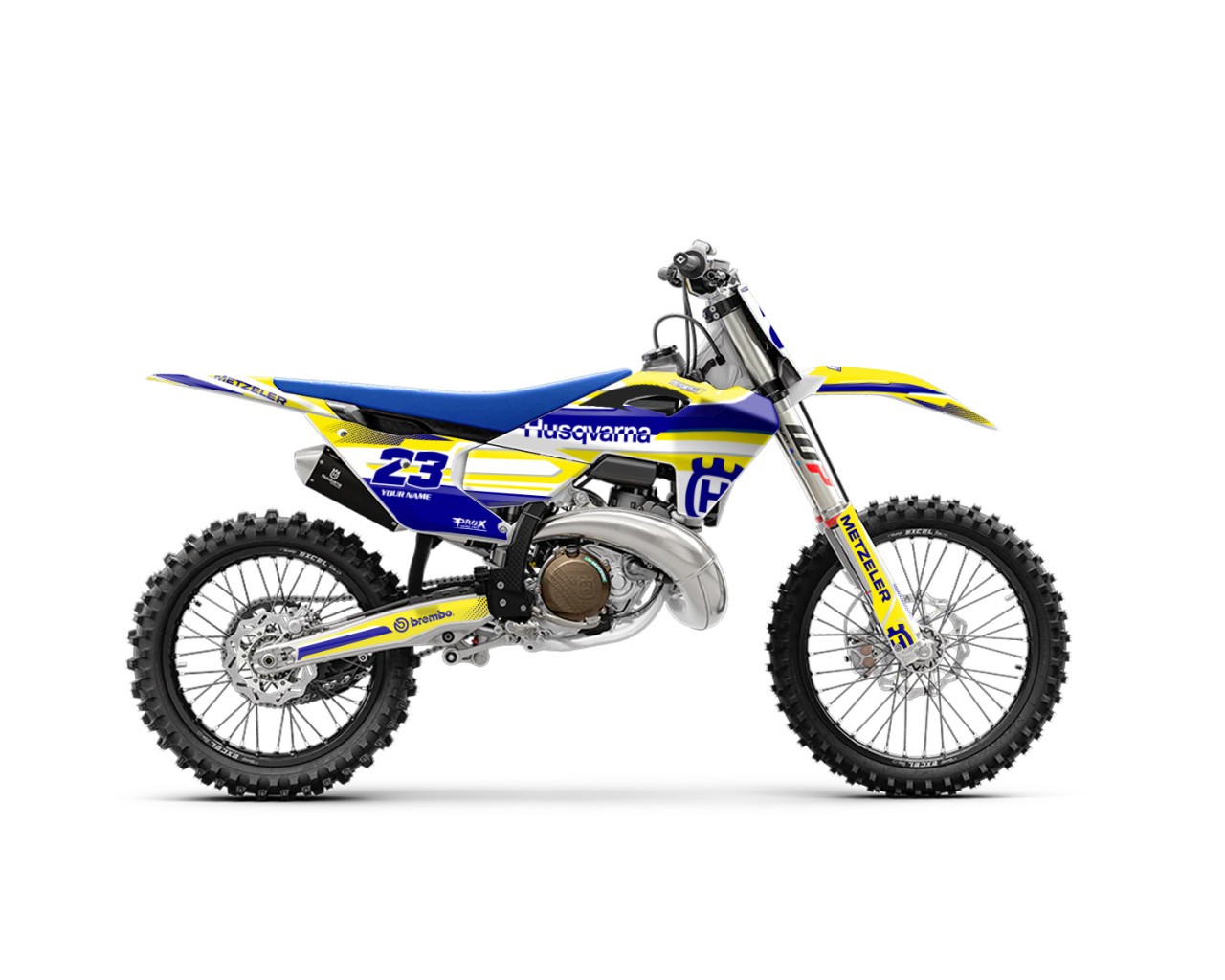 HUSQVARNA TC - FC - TE - FE - FS GRAPHIC STICKER SET - DECAL KIT