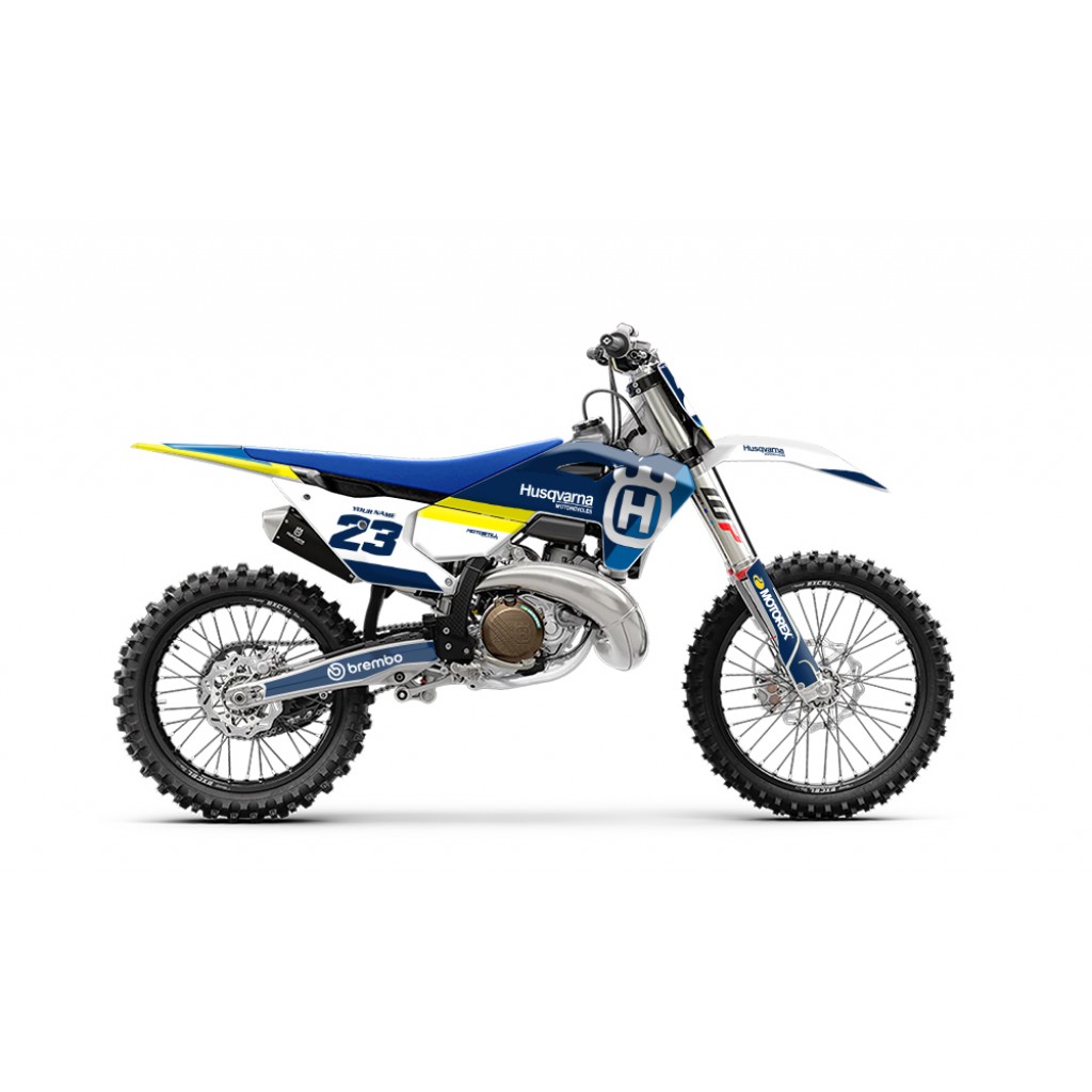 HUSQVARNA TC - FC - TE - FE - FS GRAPHIC STICKER SET - DECAL KIT