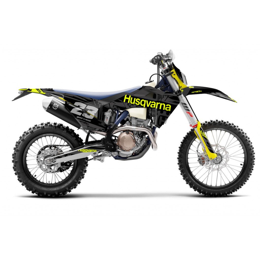 HUSQVARNA TC - FC - TE - FE - FS GRAPHIC STICKER SET - DECAL KIT