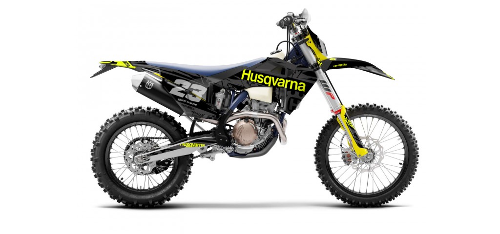 HUSQVARNA TC - FC - TE - FE - FS GRAPHIC STICKER SET - DECAL KIT