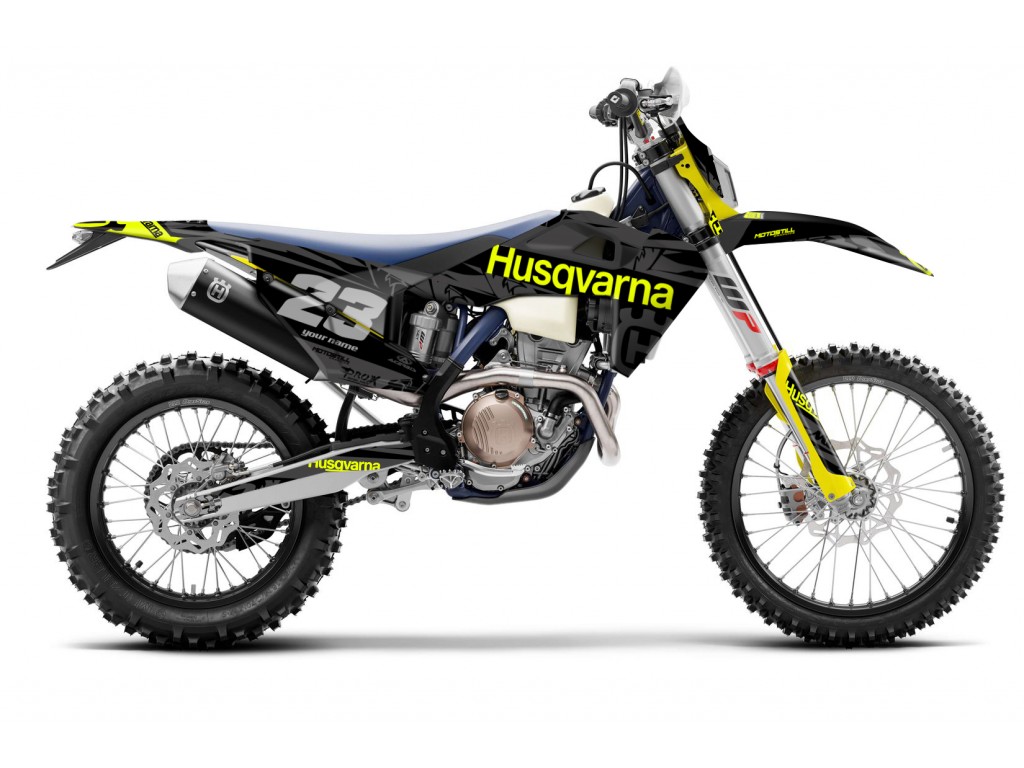 HUSQVARNA TC - FC - TE - FE - FS GRAPHIC STICKER SET - DECAL KIT