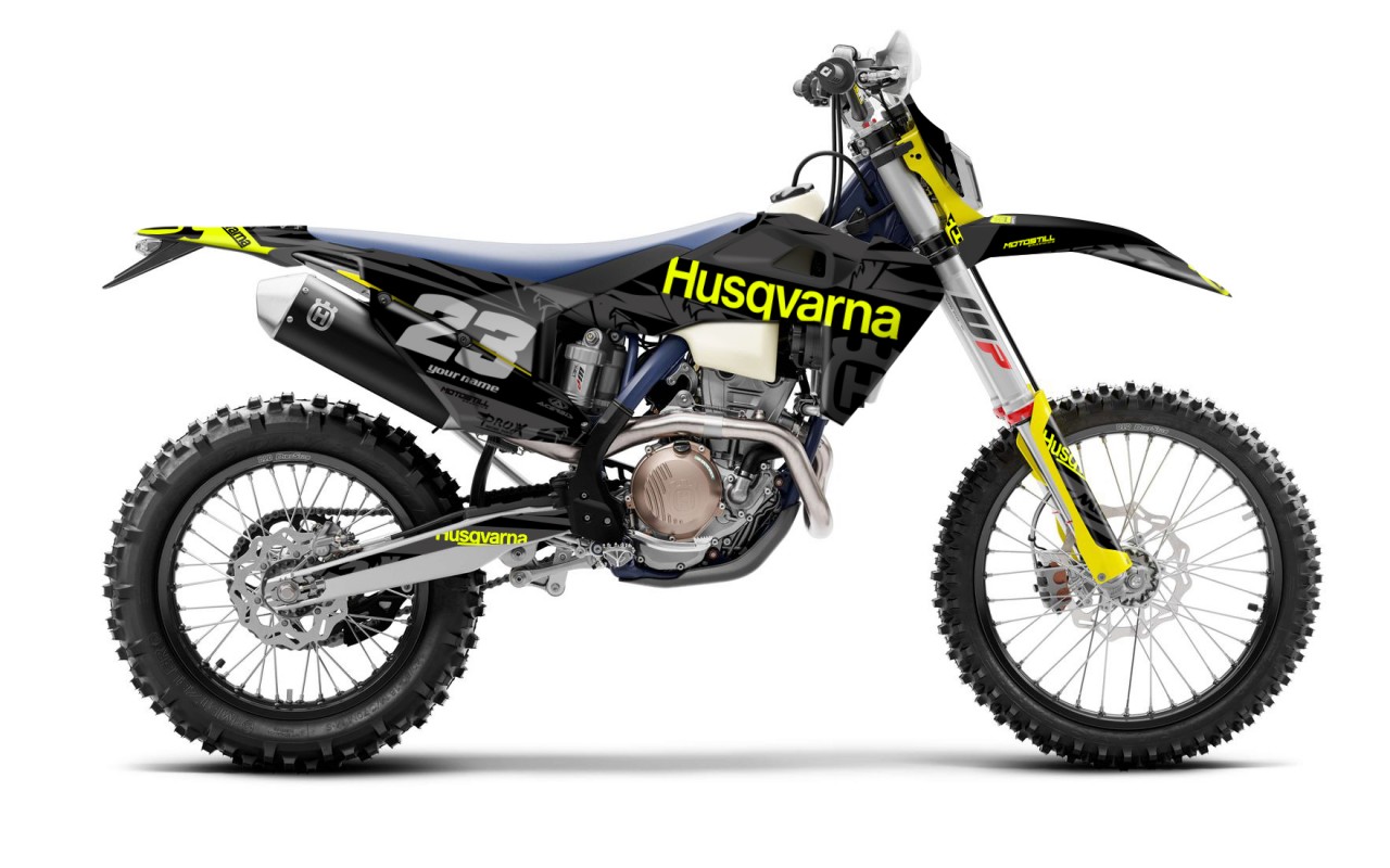 HUSQVARNA TC - FC - TE - FE - FS GRAPHIC STICKER SET - DECAL KIT