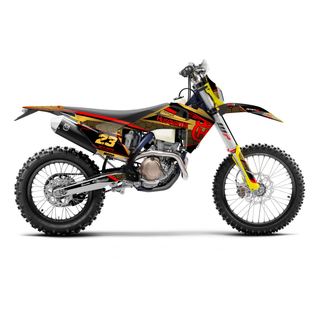 HUSQVARNA TC - FC - TE - FE - FS GRAPHIC STICKER SET - DECAL KIT