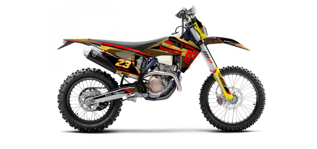HUSQVARNA TC - FC - TE - FE - FS GRAPHIC STICKER SET - DECAL KIT