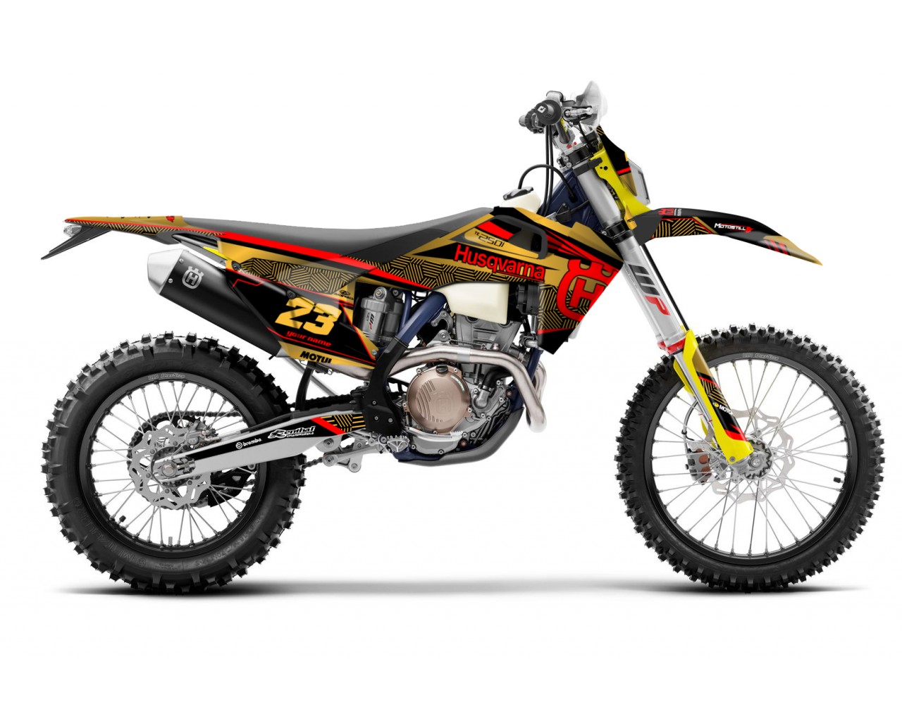 HUSQVARNA TC - FC - TE - FE - FS GRAPHIC STICKER SET - DECAL KIT
