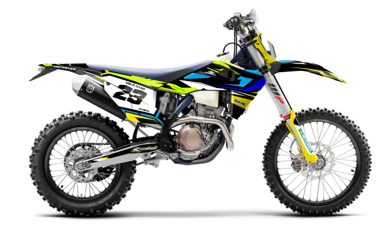 HUSQVARNA TC - FC - TE - FE - FS GRAPHIC STICKER SET - DECAL KIT
