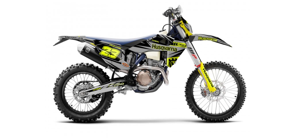 HUSQVARNA TC - FC - TE - FE - FS GRAPHIC STICKER SET - DECAL KIT