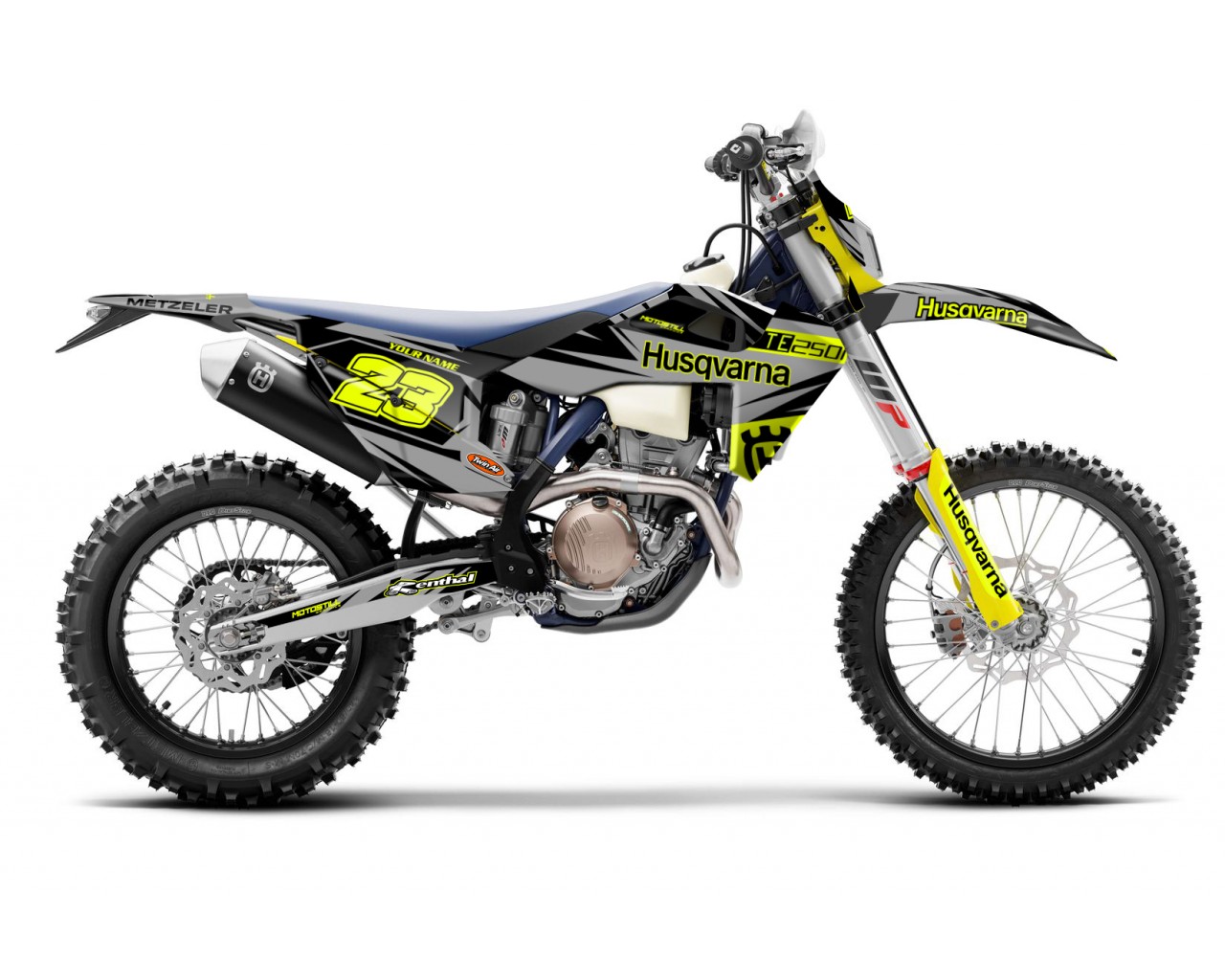 HUSQVARNA TC - FC - TE - FE - FS GRAPHIC STICKER SET - DECAL KIT