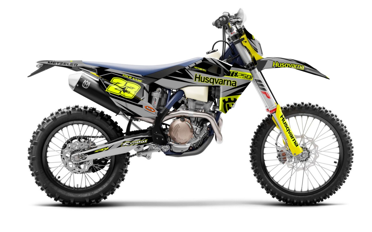 HUSQVARNA TC - FC - TE - FE - FS GRAPHIC STICKER SET - DECAL KIT