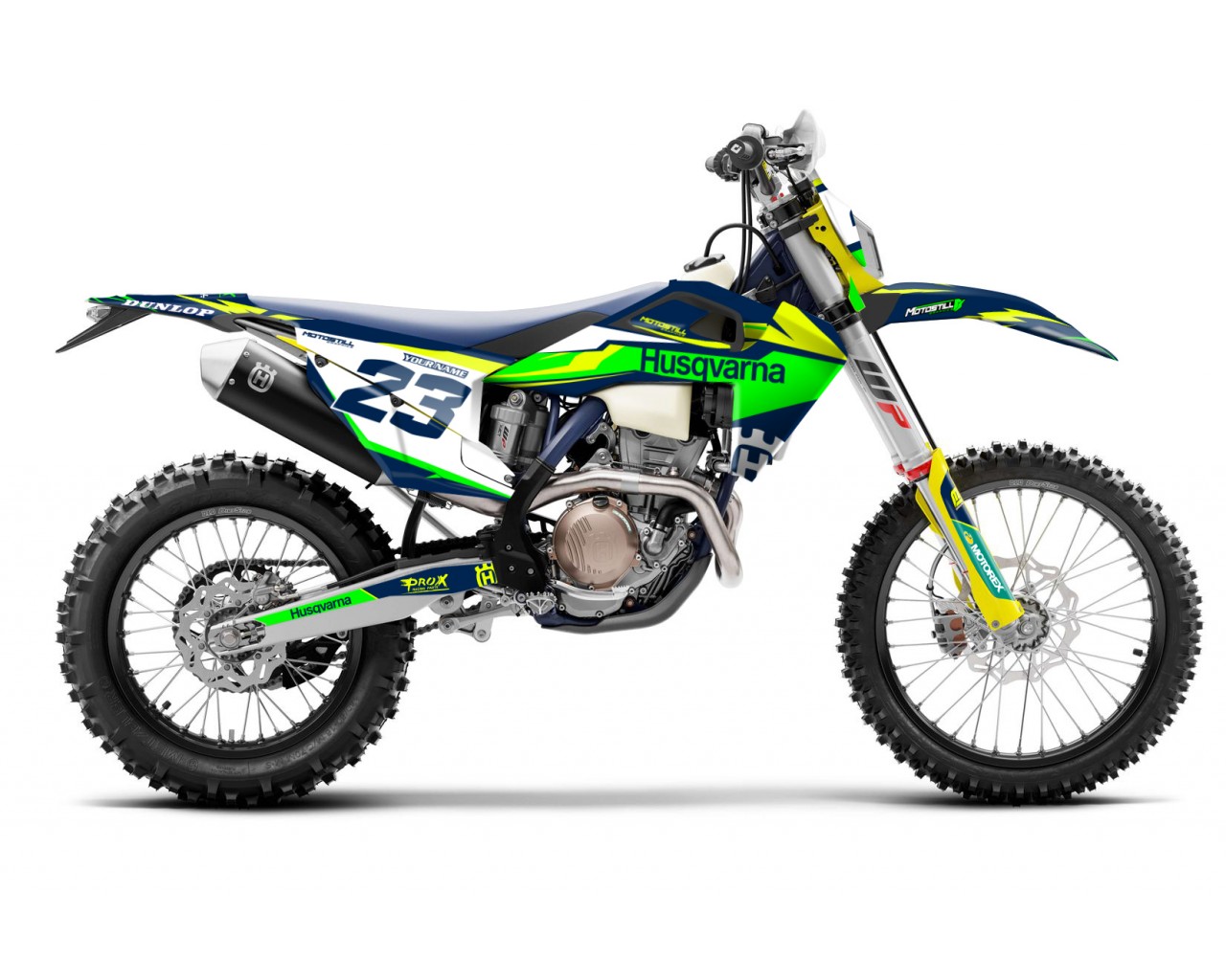 HUSQVARNA TC - FC - TE - FE - FS GRAPHIC STICKER SET - DECAL KIT