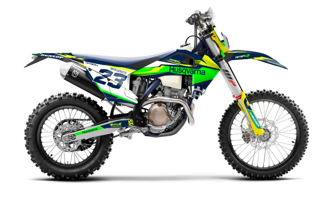 HUSQVARNA TC - FC - TE - FE - FS GRAPHIC STICKER SET - DECAL KIT