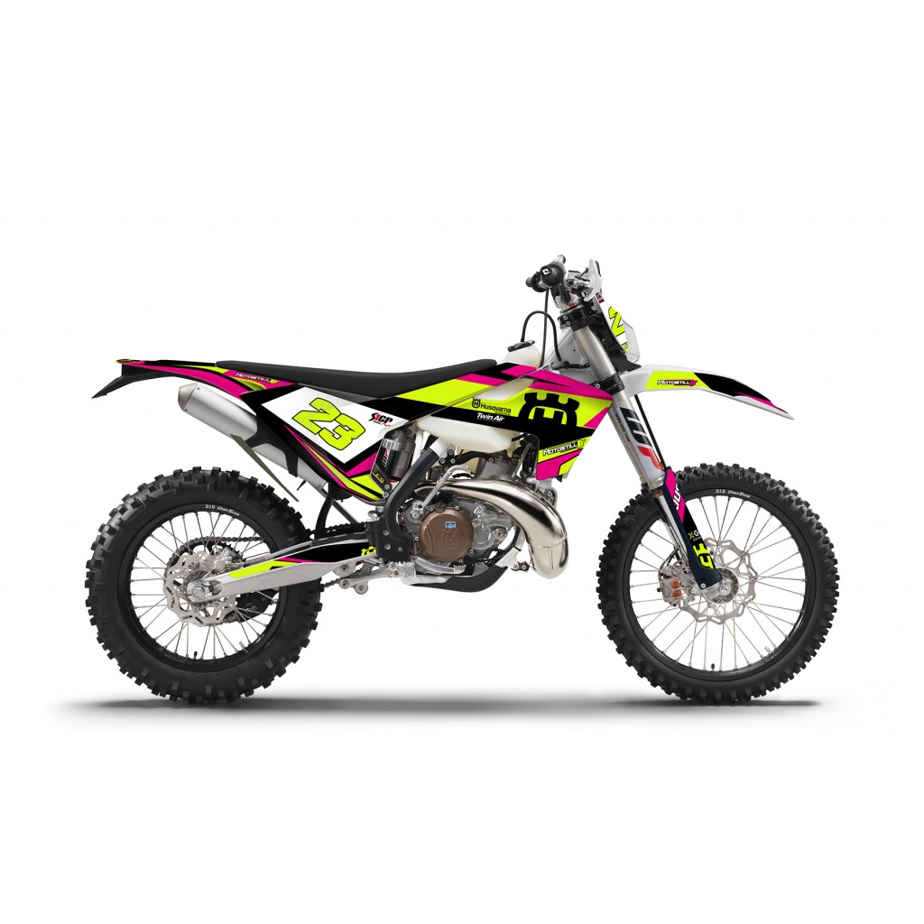 HUSQVARNA TC - FC - TE - FE - FS GRAPHIC STICKER SET - DECAL KIT