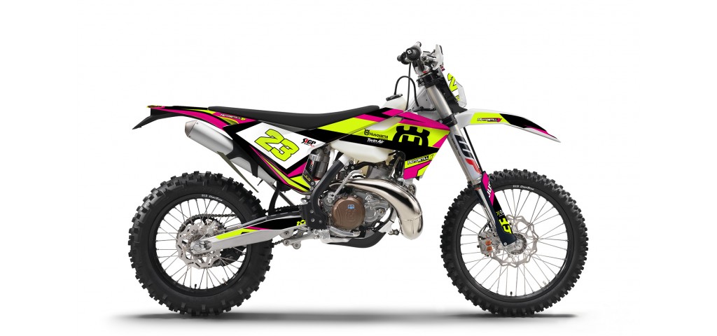 HUSQVARNA TC - FC - TE - FE - FS GRAPHIC STICKER SET - DECAL KIT