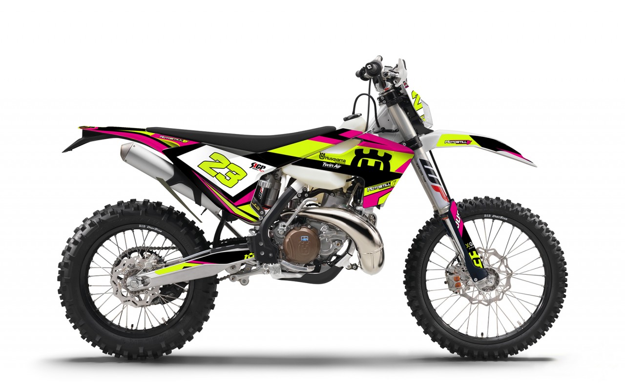 HUSQVARNA TC - FC - TE - FE - FS GRAPHIC STICKER SET - DECAL KIT