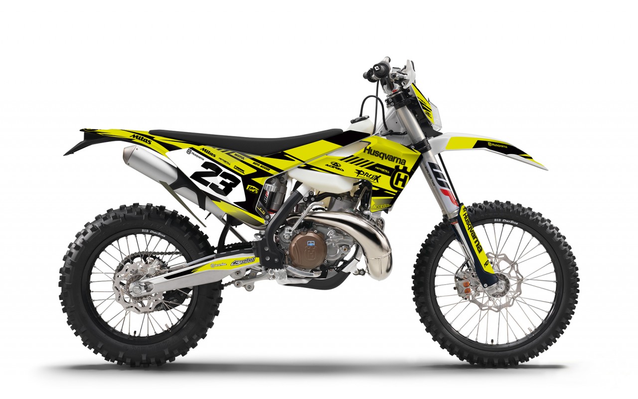 HUSQVARNA TC - FC - TE - FE - FS GRAPHIC STICKER SET - DECAL KIT
