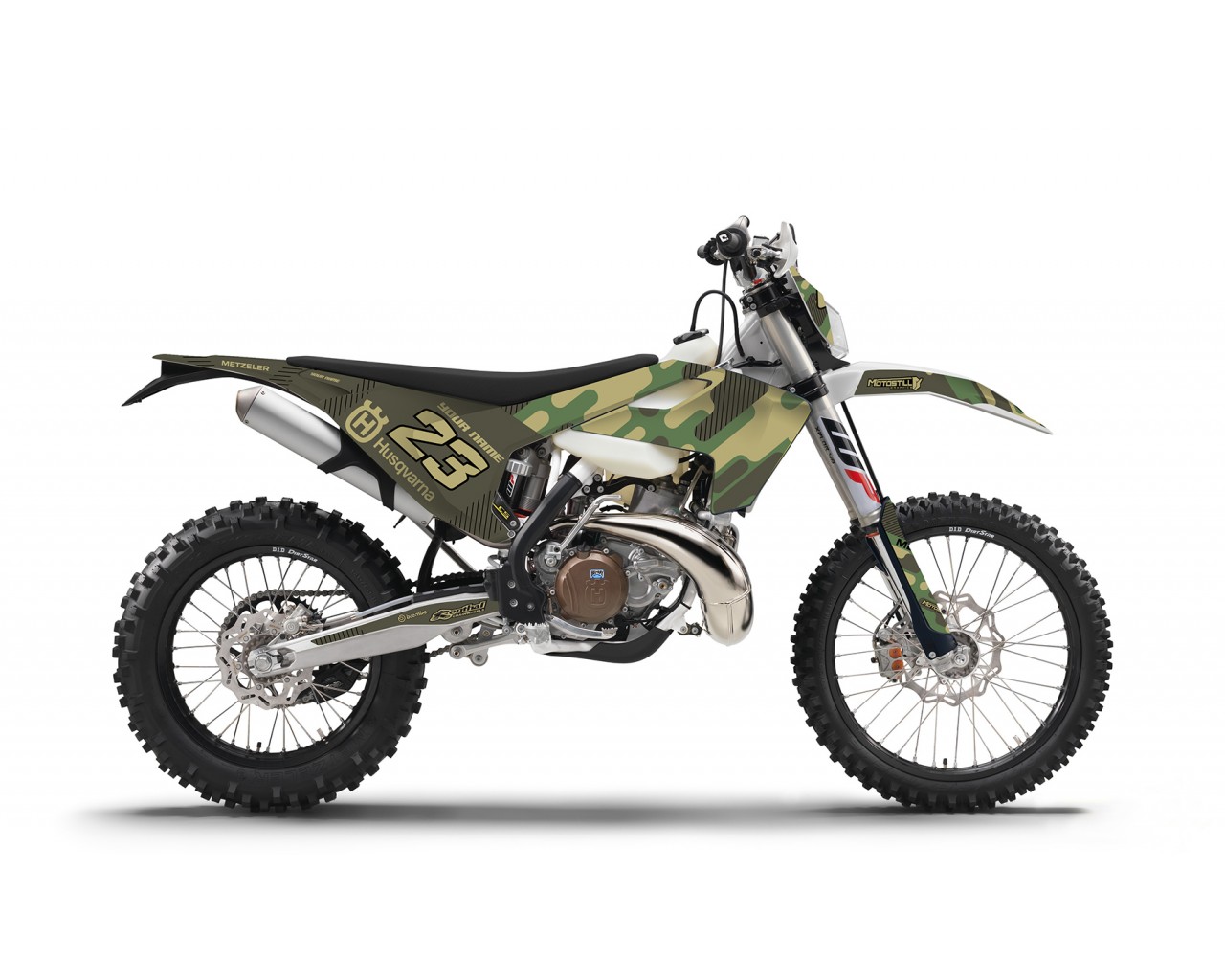 HUSQVARNA TC - FC - TE - FE - FS GRAPHIC STICKER SET - DECAL KIT