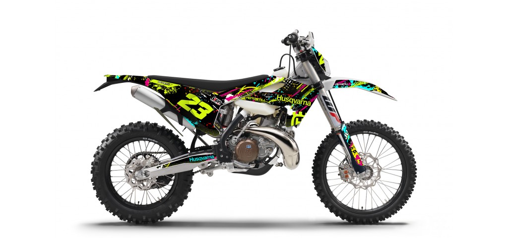 HUSQVARNA TC - FC - TE - FE - FS GRAPHIC STICKER SET - DECAL KIT
