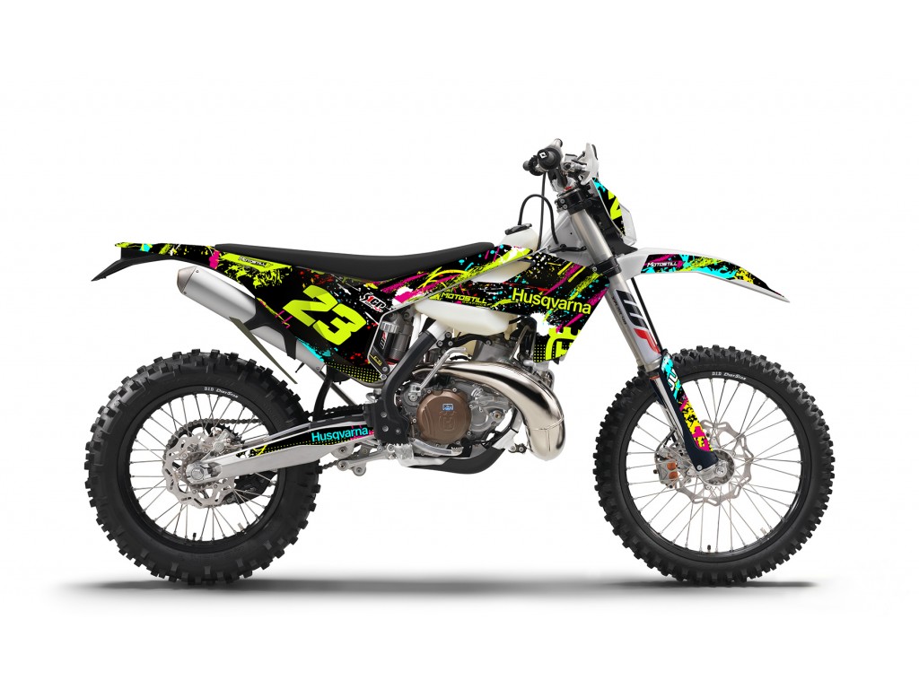HUSQVARNA TC - FC - TE - FE - FS GRAPHIC STICKER SET - DECAL KIT