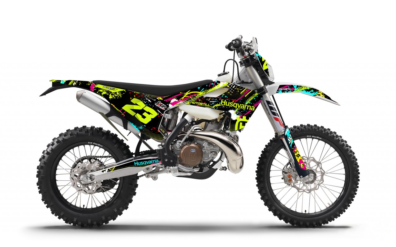 HUSQVARNA TC - FC - TE - FE - FS GRAPHIC STICKER SET - DECAL KIT