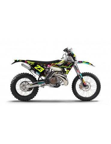 HUSQVARNA TC - FC - TE - FE - FS GRAPHIC STICKER SET - DECAL KIT